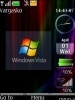 Theme Windows Vista Gadgets Báo % Sóng, % Pin, Lịch